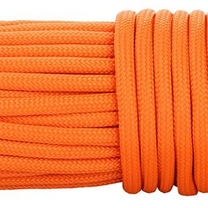 corde en nylon de pêche d'aimant de 8mm 65 pieds de corde de sécurité avec Carabiner 0