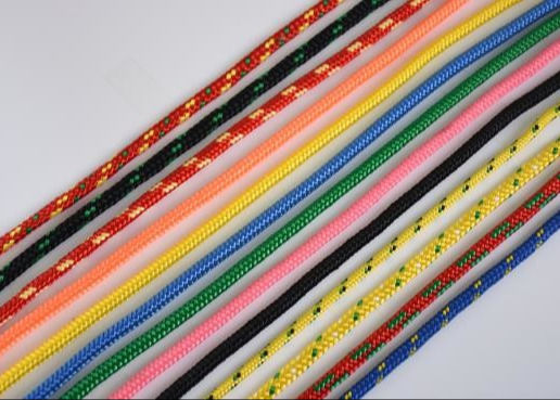 3mm 2mm ont tressé la corde tressée colorée en nylon de la corde 48strands pour la décoration